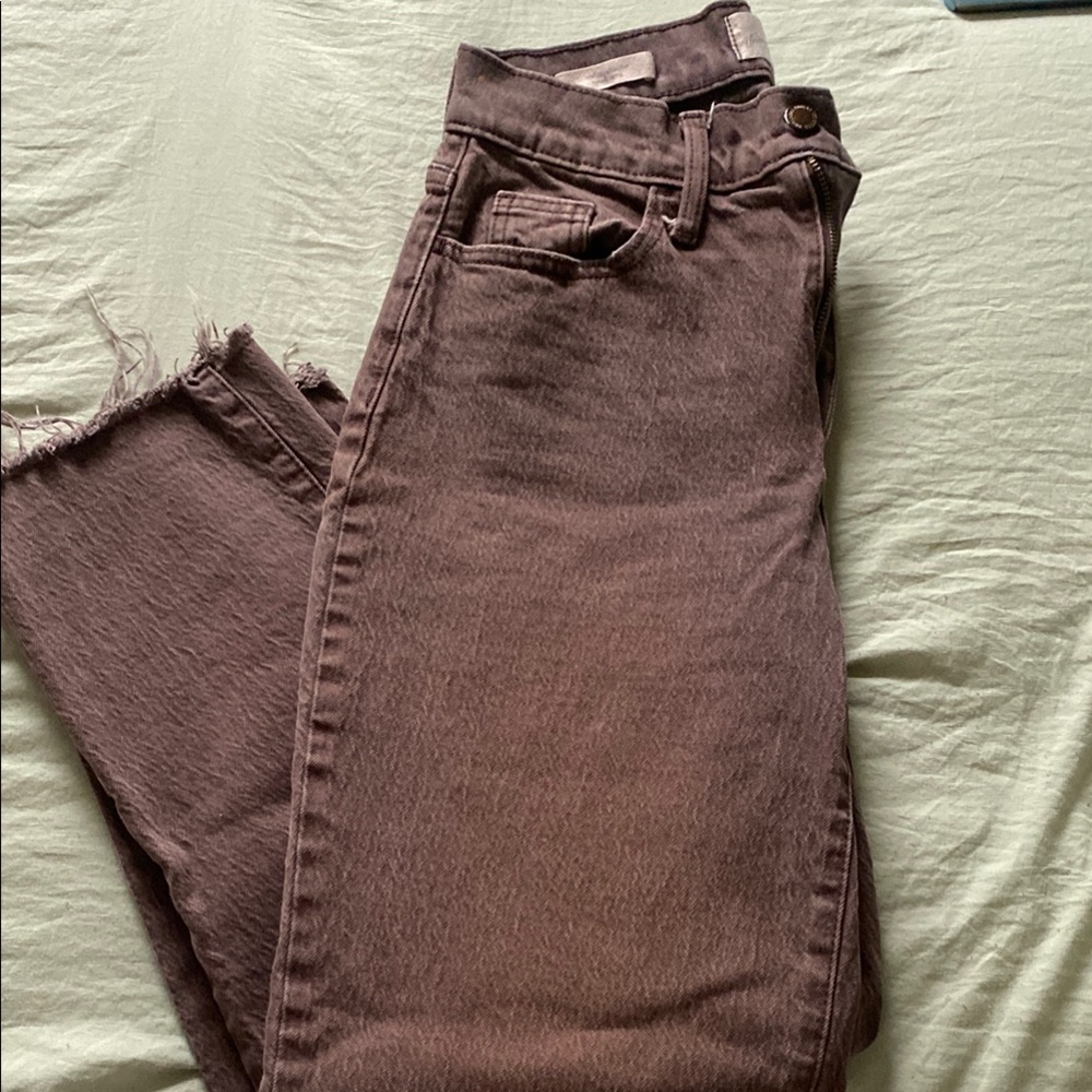 Universal Thread High Rise Purple Jeans - Picture 2 of 4